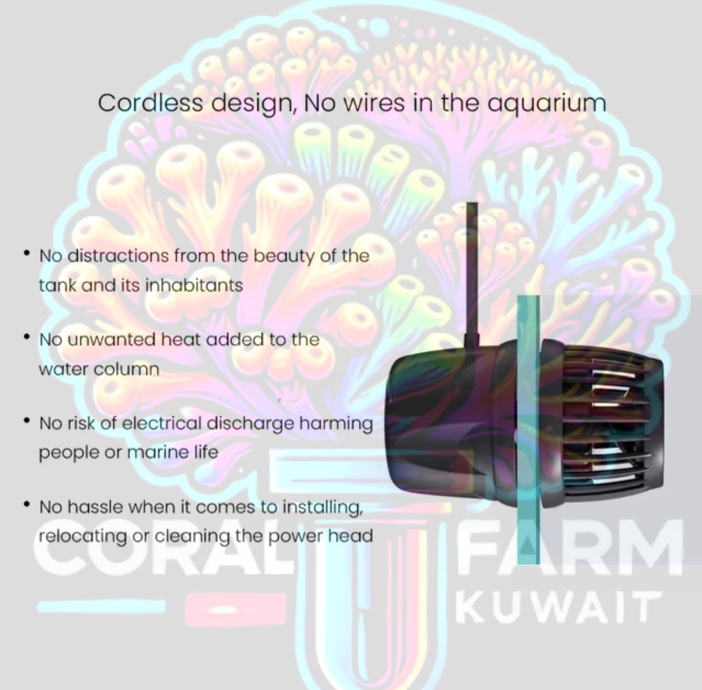 JEBAO Smart Wave Maker DMP-10M - Coral Farm Kuwait